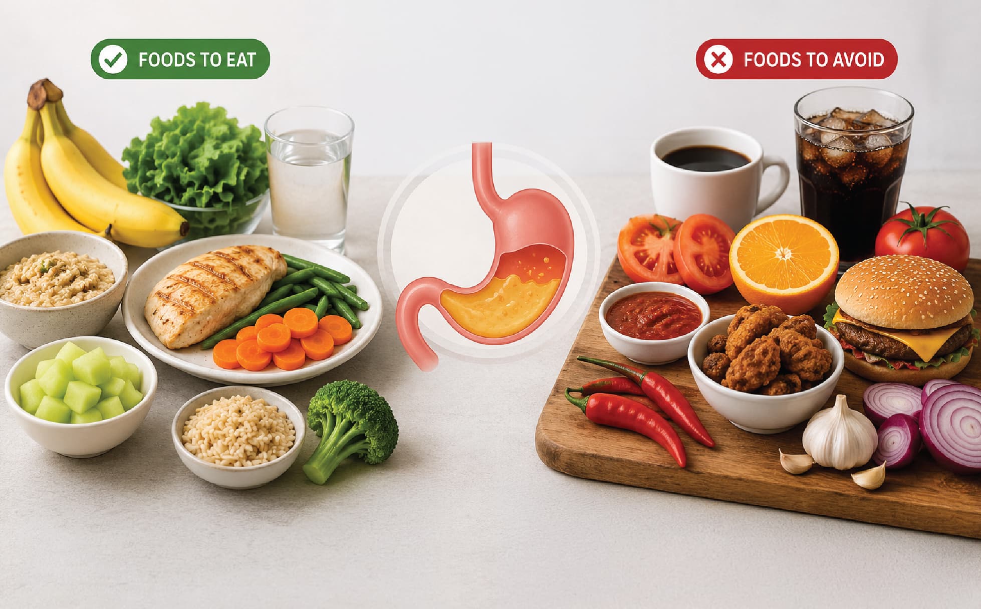 Dietary Changes for GERD Relief: Foods to Eat and Avoid